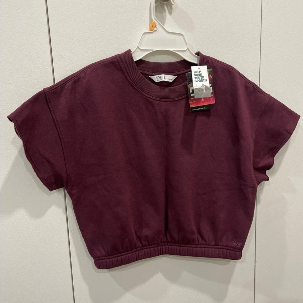 DSG Women's Burgundy Crop Top
